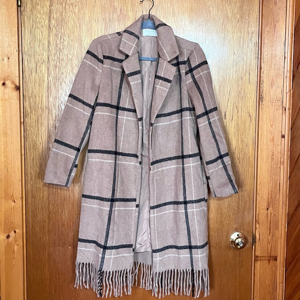 Z Supply Tan Outerwear
